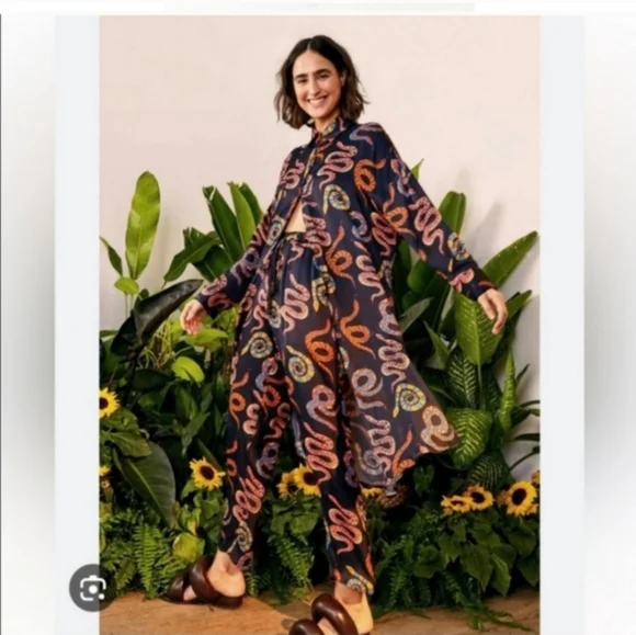 FARM Rio Snake Mididress - Picture 2 of 6